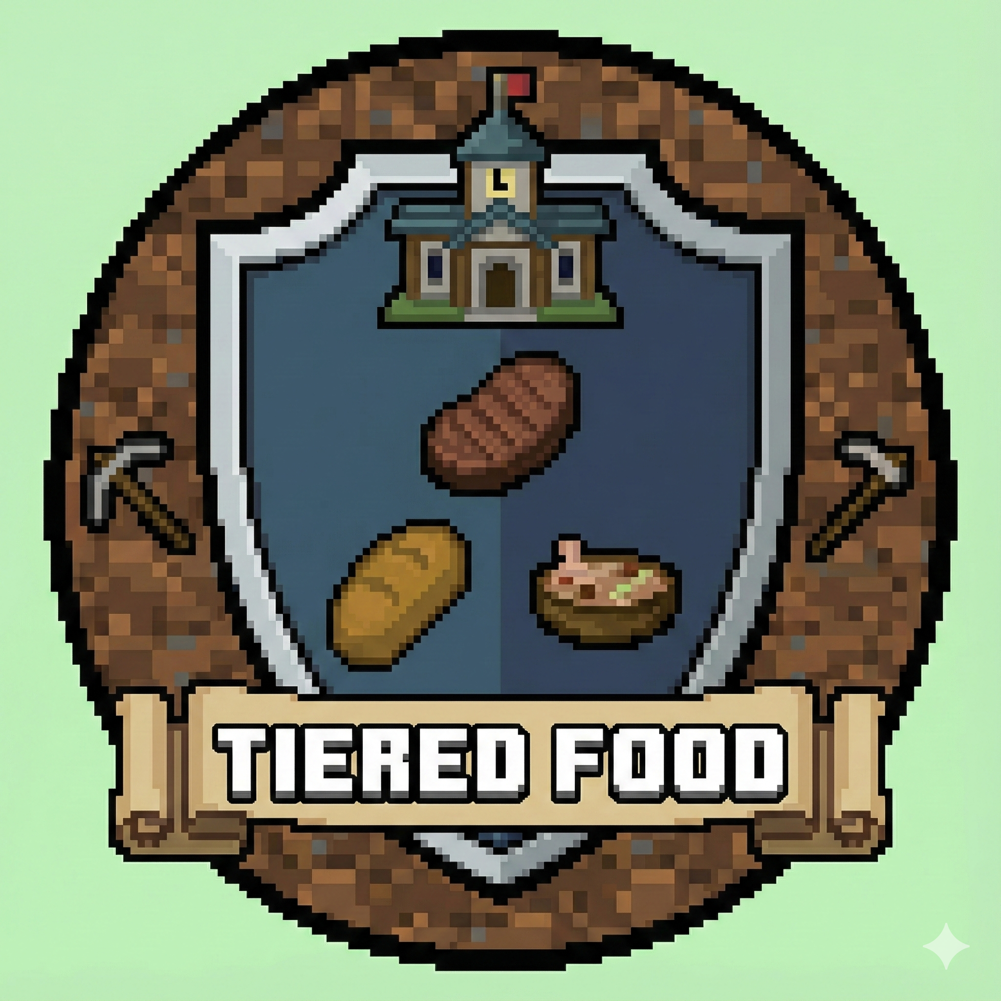 Minecolonies Basic Food Tiered logo