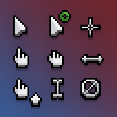 Clean Bedrock-Style Cursors logo