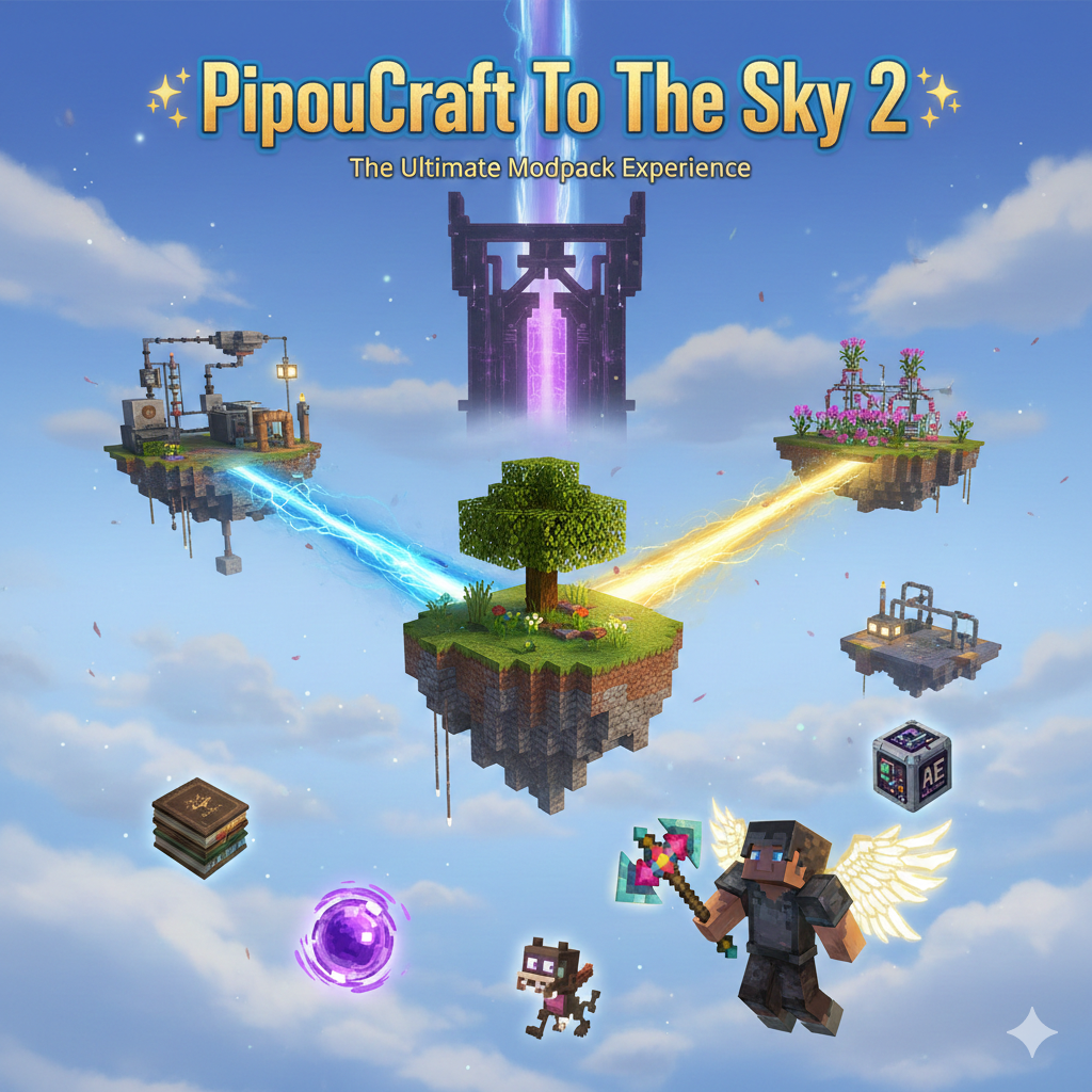 PipouCraftToTheSky logo