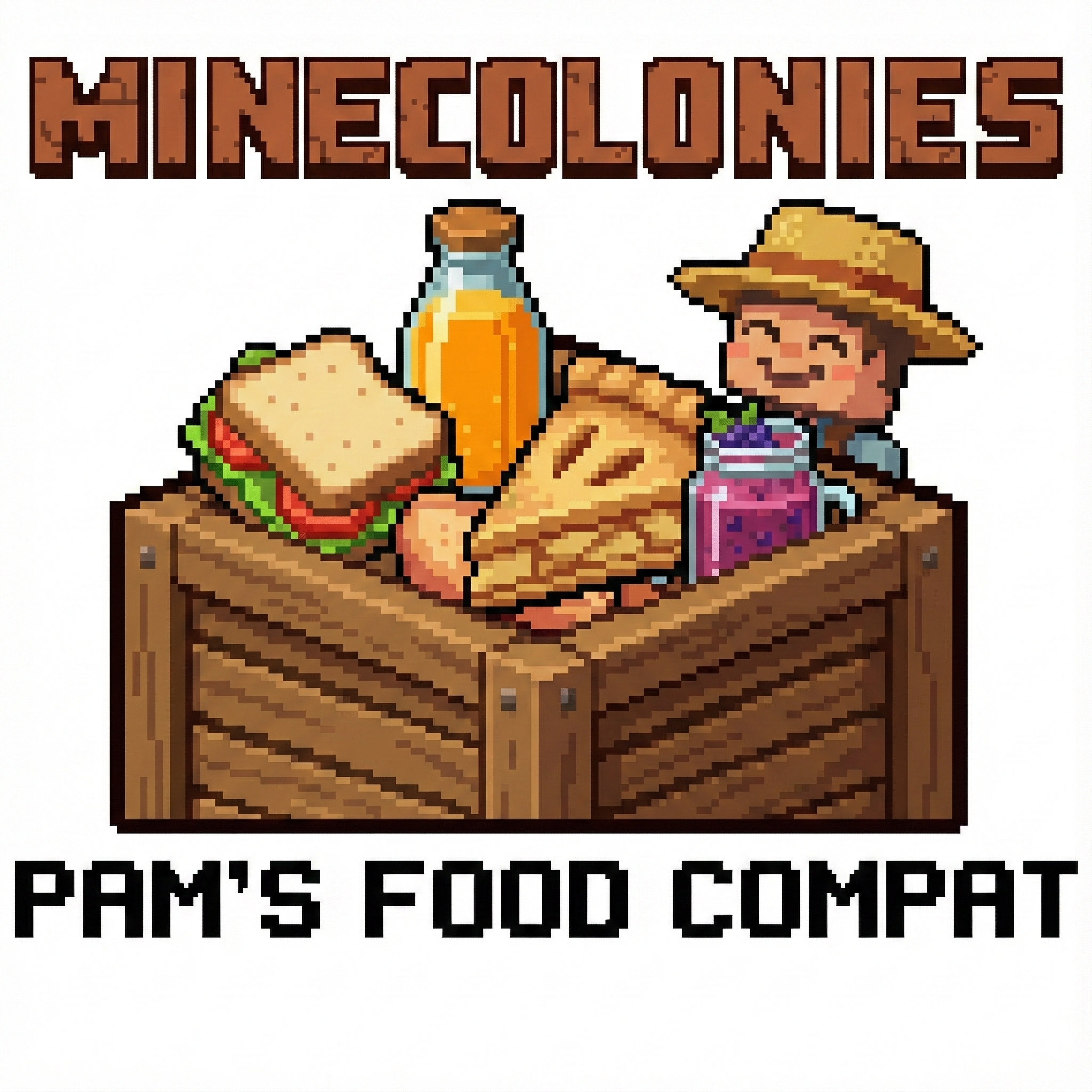 Minecolonies - Pam's Harvestcraft Food Core Food Tiered logo