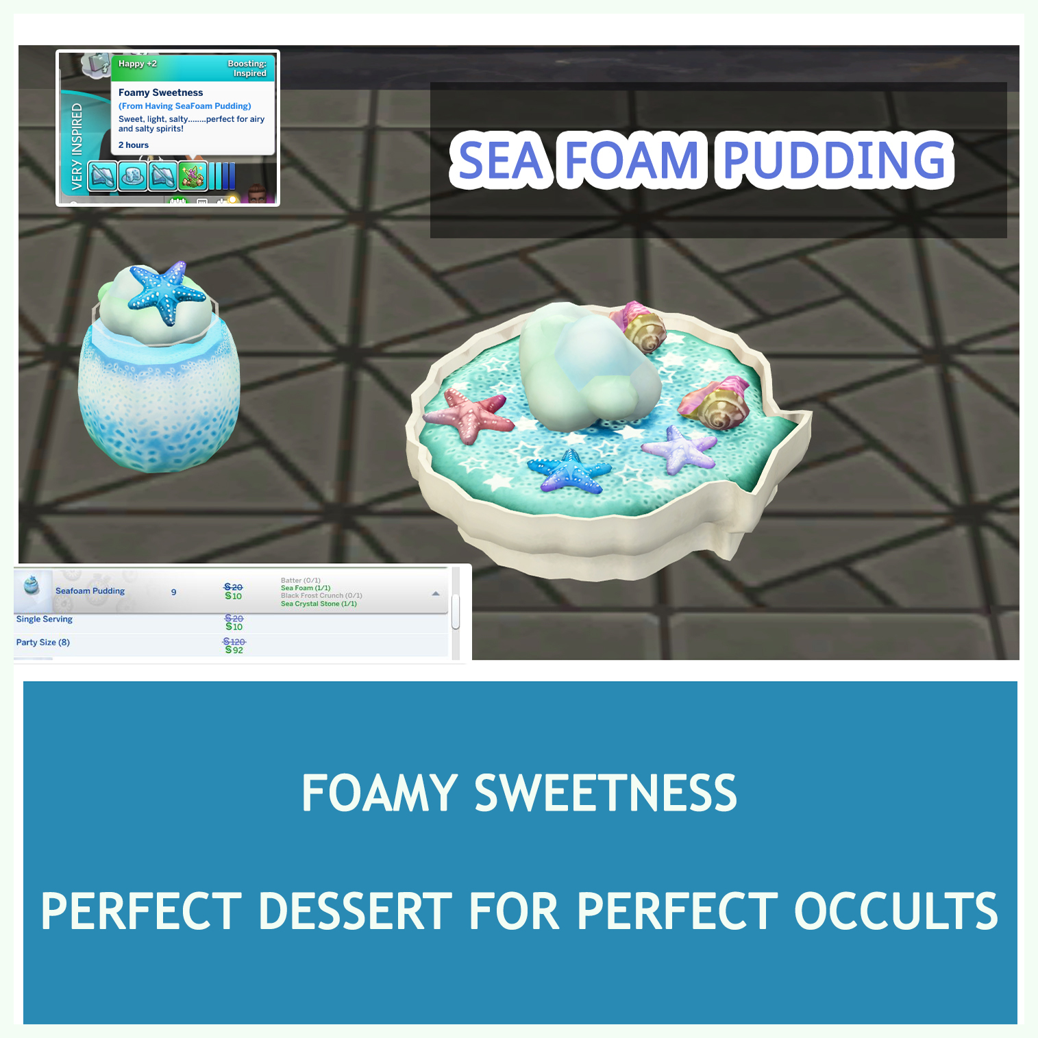 Seafoam Pudding