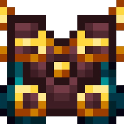 Deeper and Darker Soul Elytra with Cataclysm Ignitium Chestplate Fusion logo