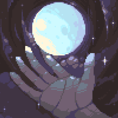 Handheld Moon - (with flashlight) logo