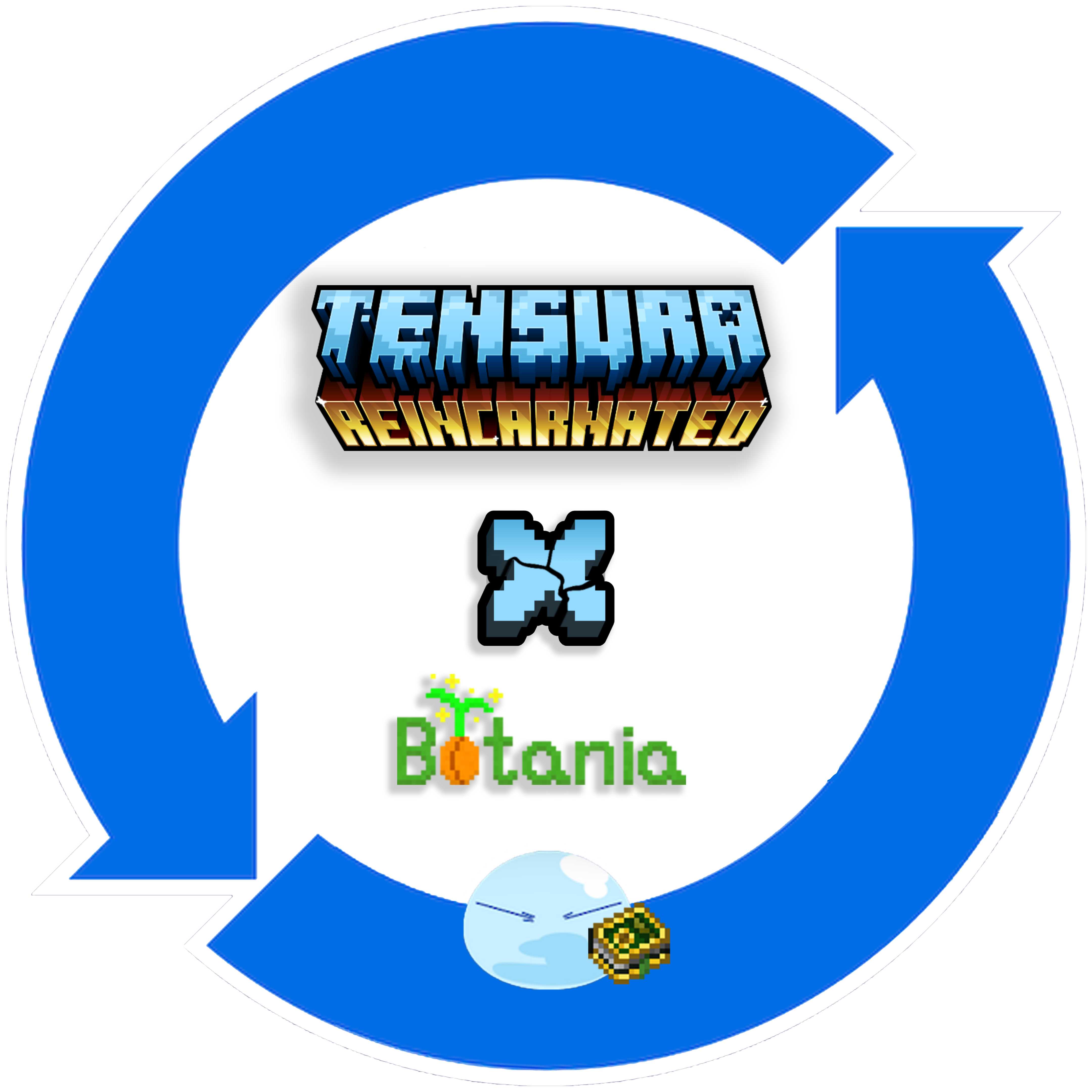 Botania x Tensura: Reincarnated Compatibility logo