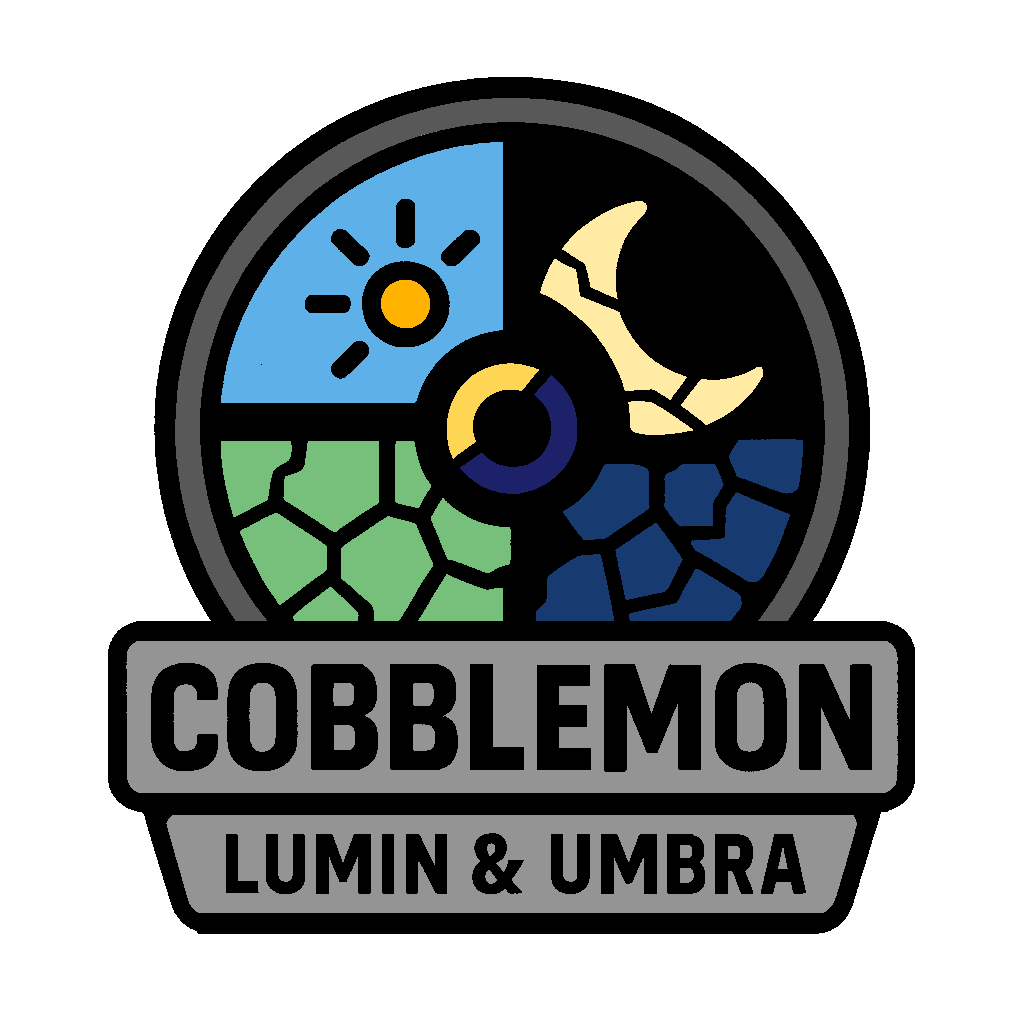 Cobblemon Lumin & Umbra logo