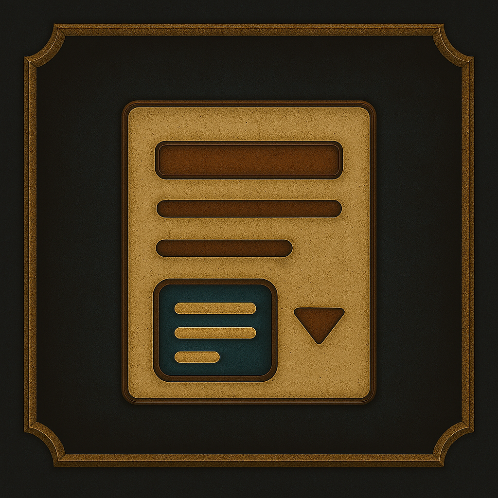 Krowi's Menu logo