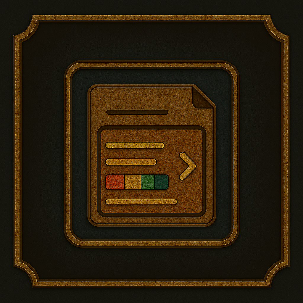 Krowi's Progress Bar logo