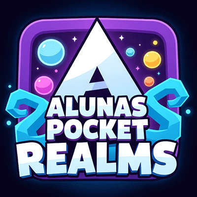 Aluna's Pocket Realms logo