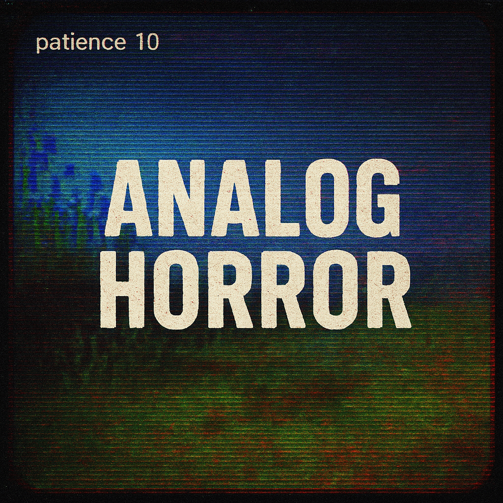 analog horror vhs craft logo