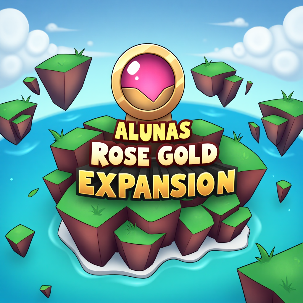 Aluna's Rose Gold Expansion logo