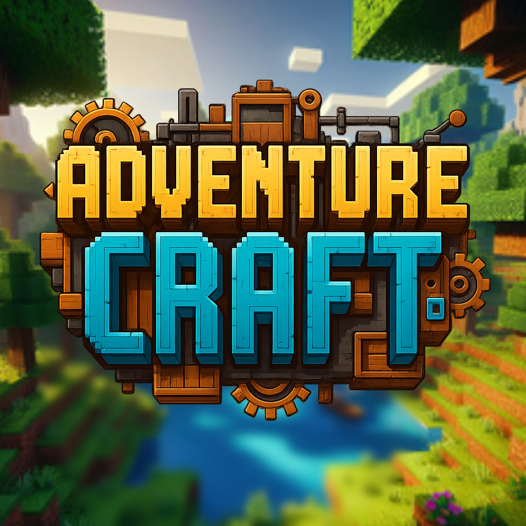 AdventureCraft Throwback logo