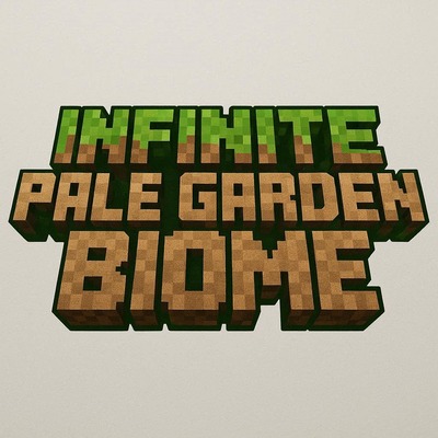 Infinite pale garden biome logo