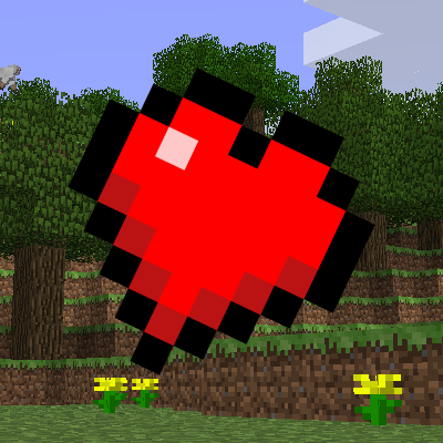 Hearty: Classic hearts logo