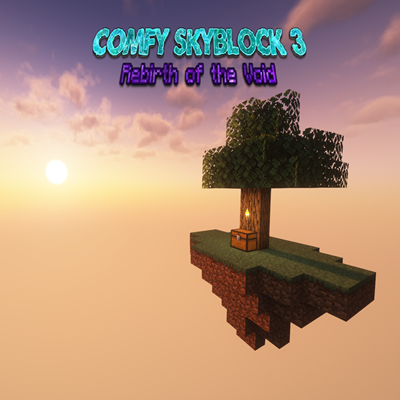 Comfy SkyBlock 3 - Rebirth of the Void (RotV) logo