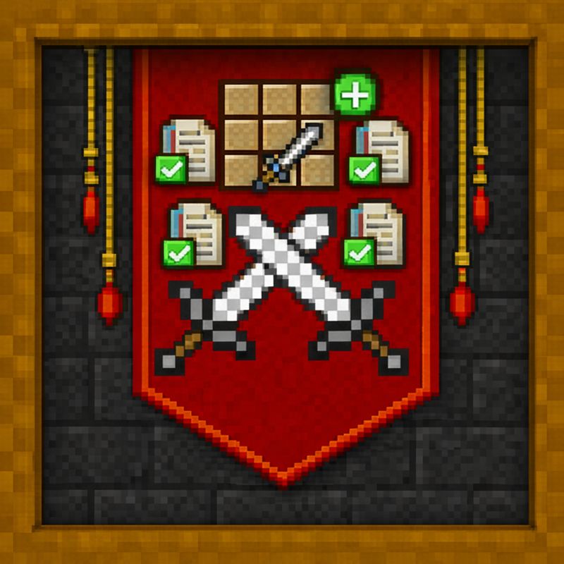VillagerRecruitsAdditonalCrafts logo