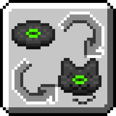 Vader's Catty Programmer Art 'Cat' Music Disc Pack — Vanilla Programmer Art Cat Music Disc Replacement