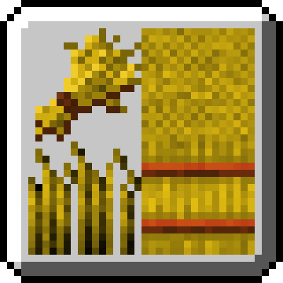 Vader's Golden Programmer Art Wheat Pack — Vanilla Programmer Art Hay Bale & Wheat Replacement