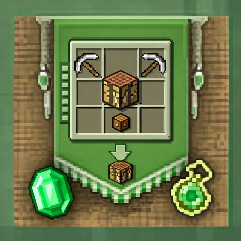 VillagerWorkersAdditonalCrafts logo