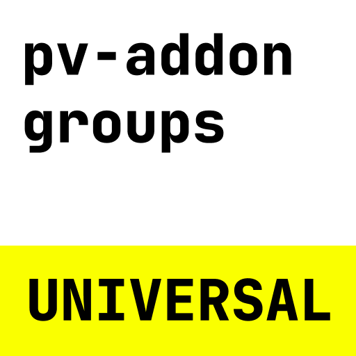 pv-addon-groups project artwork