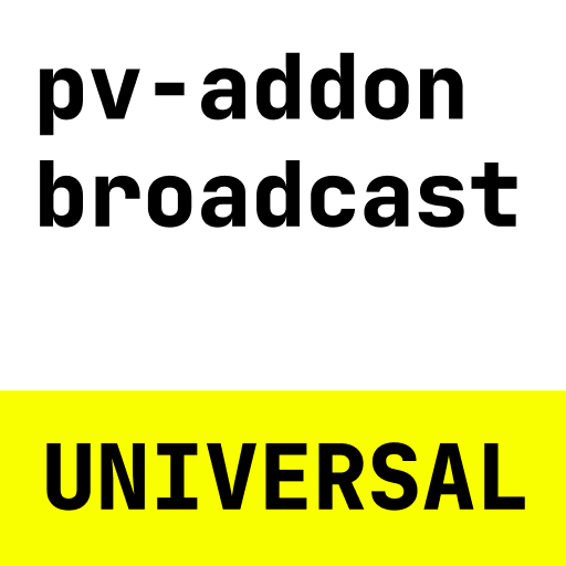 pv-addon-broadcast project artwork