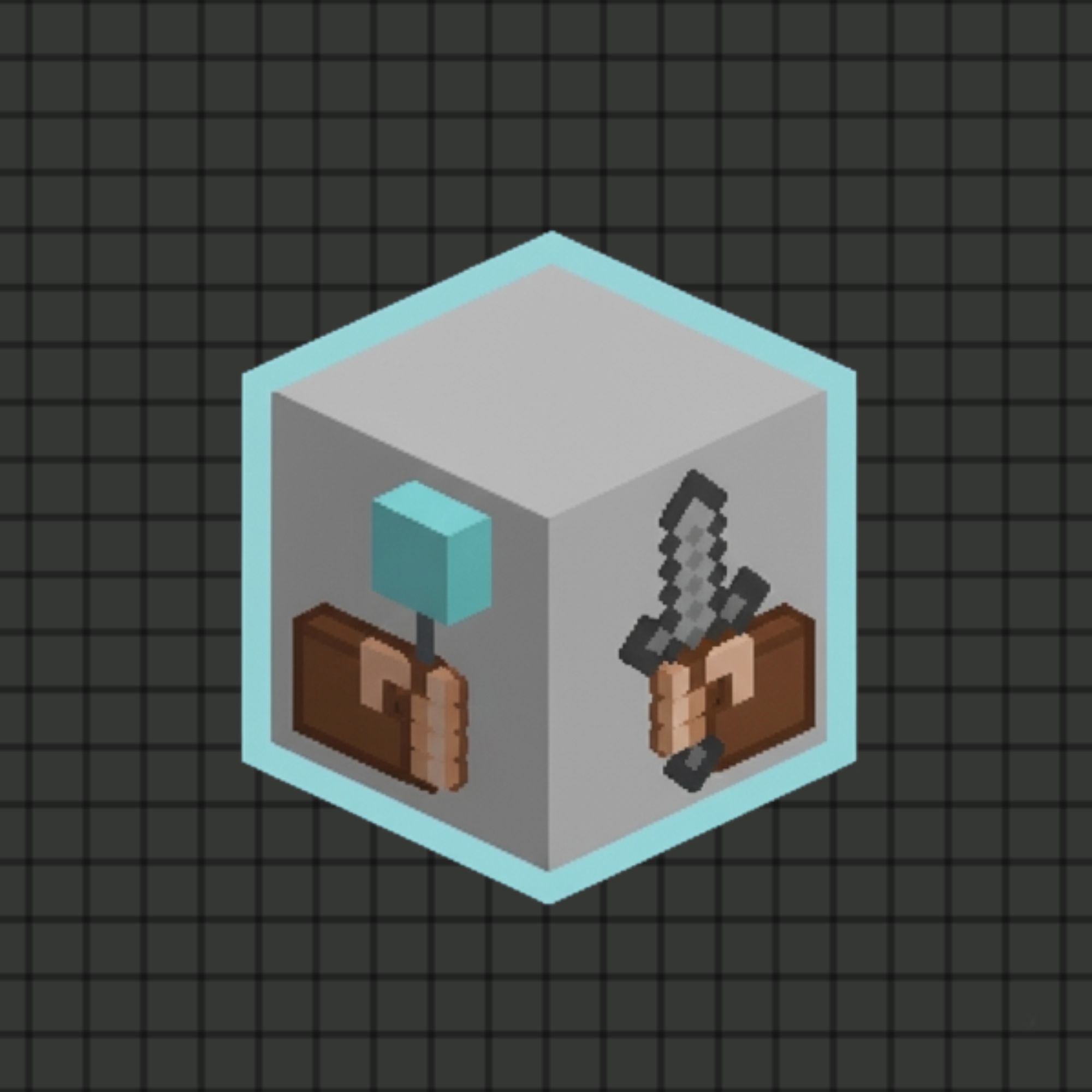 DoubleHands - Functional Offhand like Java edition (MCPE PC etc) logo
