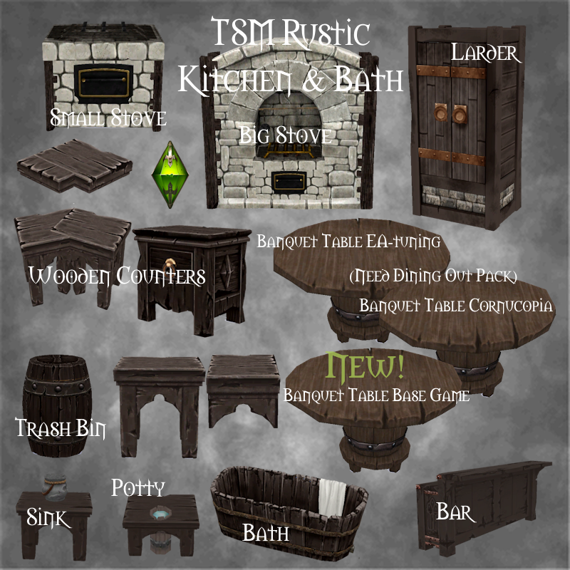 TSM Medieval Rustic Kitchen & Bath logo