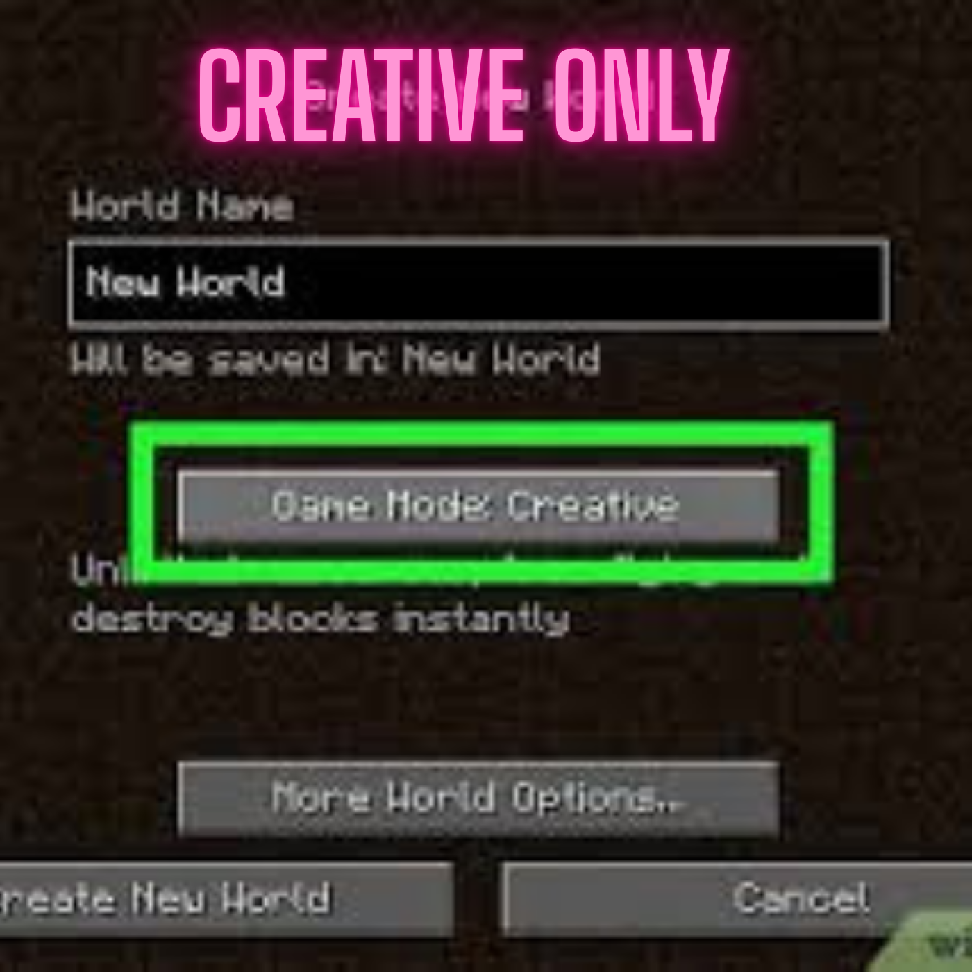CreativeOnly