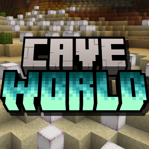Cave World Remastered. (Froglight Edition) logo