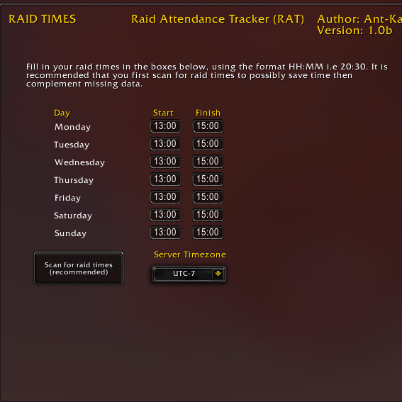 v1 0 2b files raid attendance tracker rat addons
