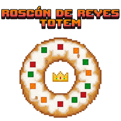 King Cake - Rosca de Reyes Totem (Epiphany Celebration)