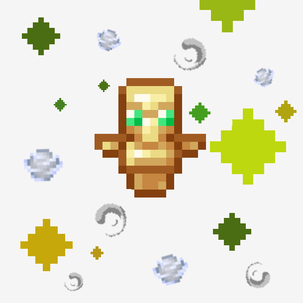 Smaller totem & decreased particles