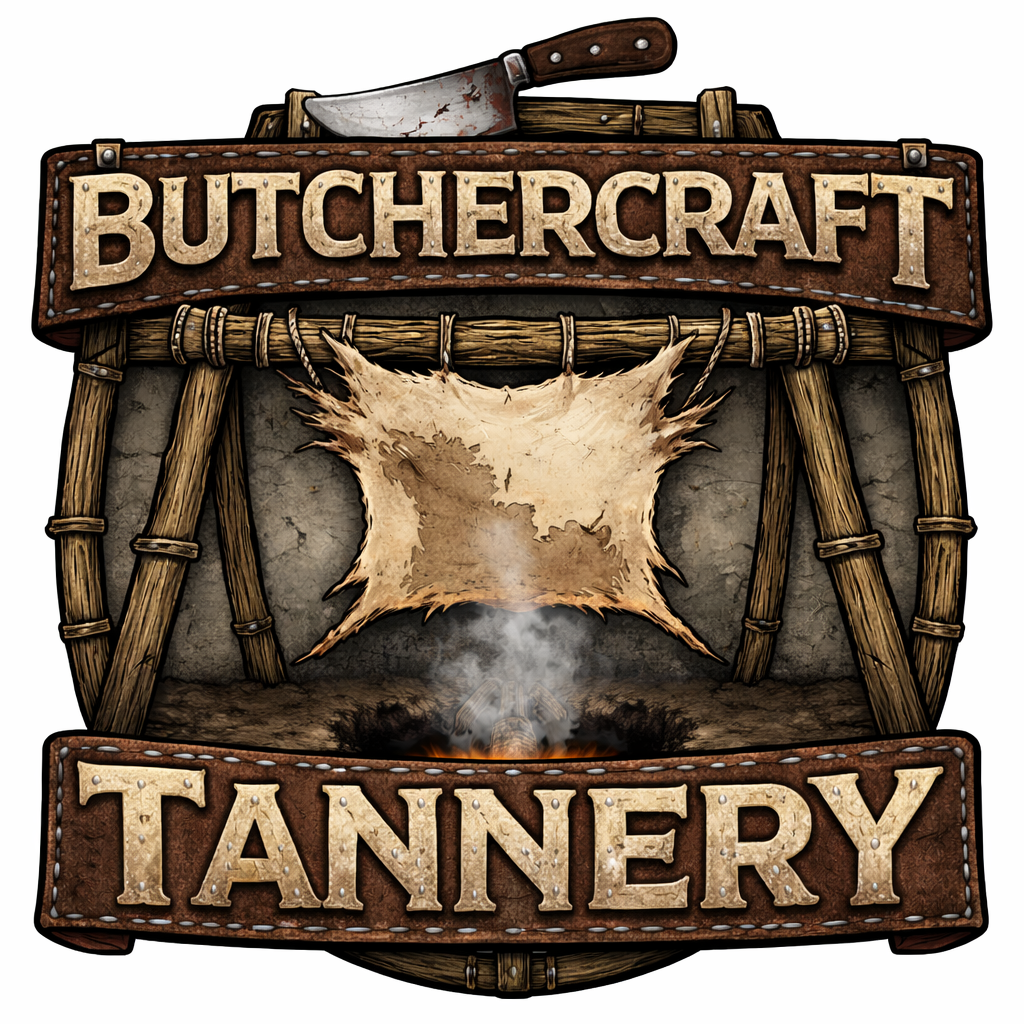 Butchercraft: Tannery logo