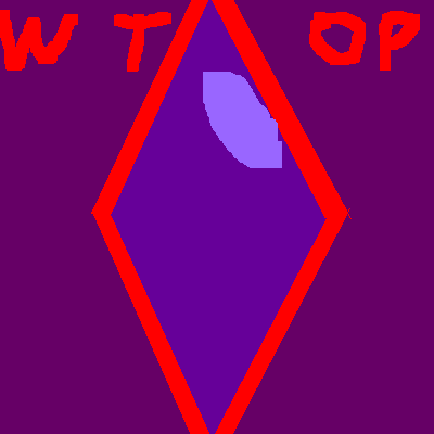 (WTOP) Way too Overpowered logo