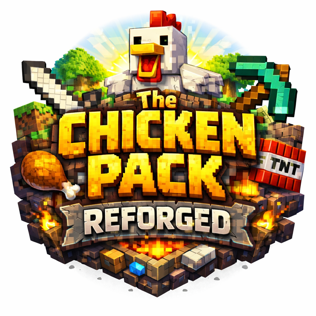 The Chicken Pack Reforged logo