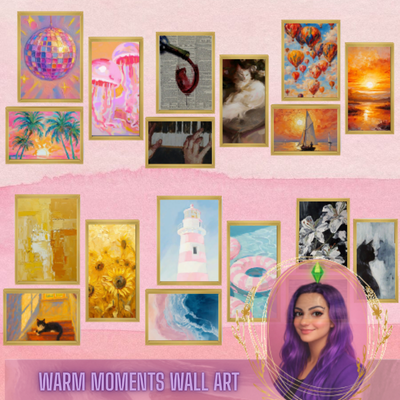 Warm Moments Wall Art logo