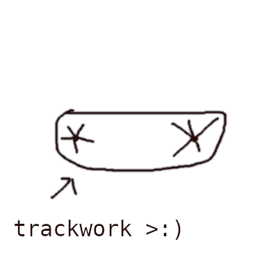 Create: Trackwork Refabricated logo