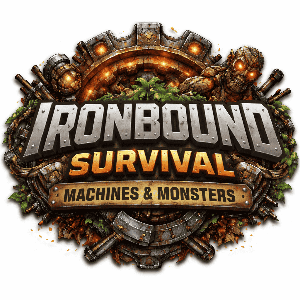 Ironbound Survival Machines & Monsters logo