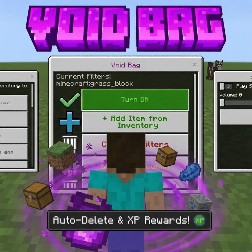 Void BaG  "transfer trash to xp" logo