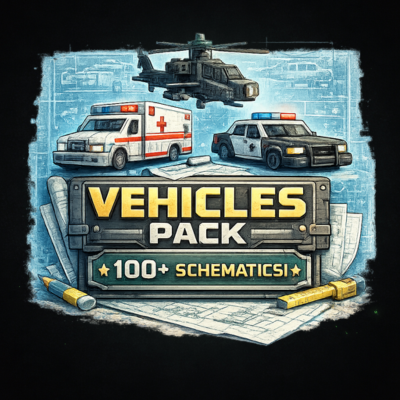 Vehicles Pack (100+ Schematics) logo