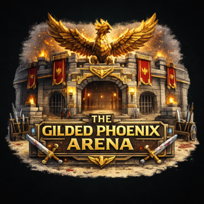 The Gilded Phoenix Arena logo