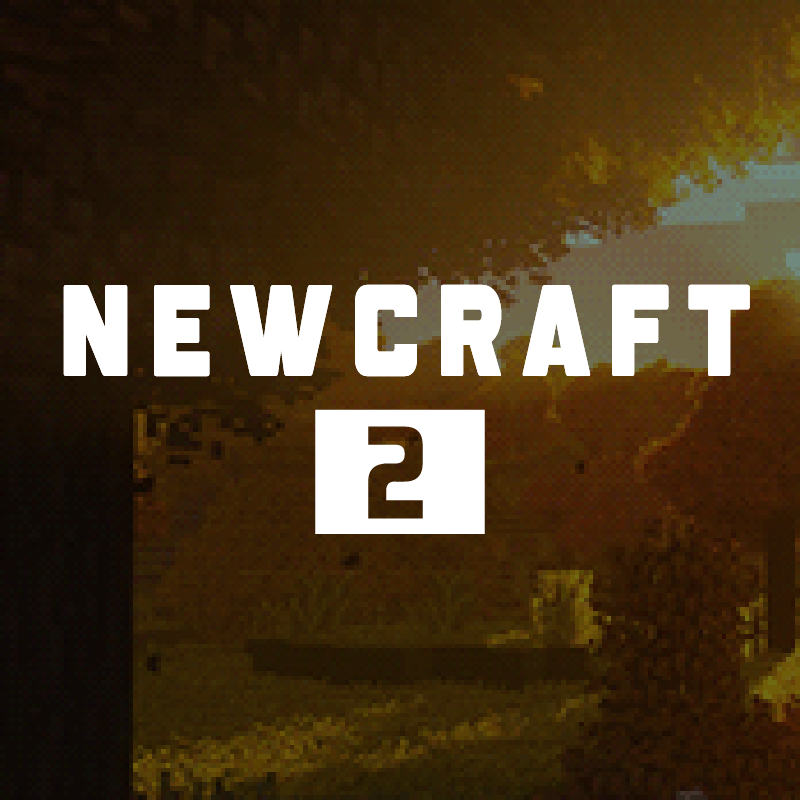 NewCraft 2 | Minecraft is boring? Never with NewCraft! logo