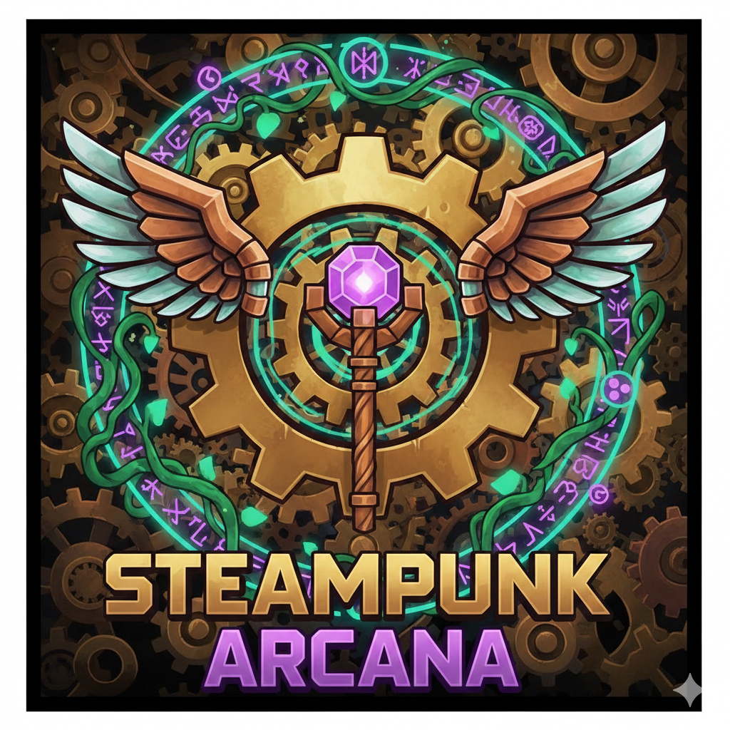 Steampunk Arcana + Create 2.0 1.21.1 icon