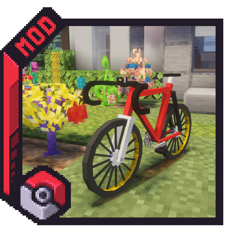 PokeBike [Cobblemon & Pixelmon Addon]