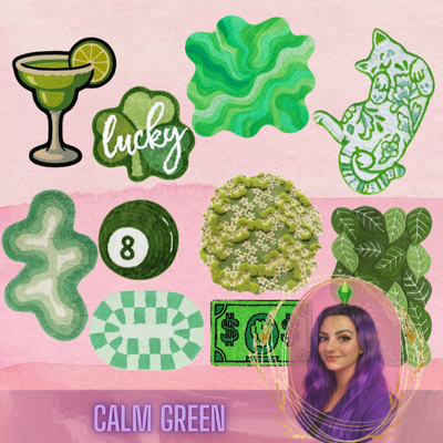 Calm Green Rugs logo