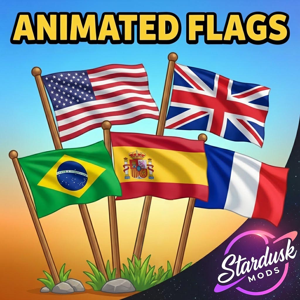 Animated Flags logo