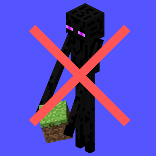 Jodek's No Enderman Grief logo