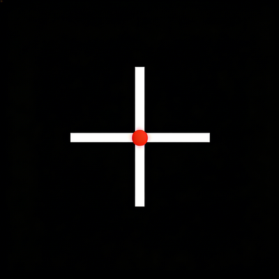 Hide crosshair