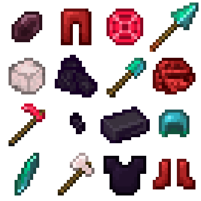 TheElementGuy's More Metals and Ores logo