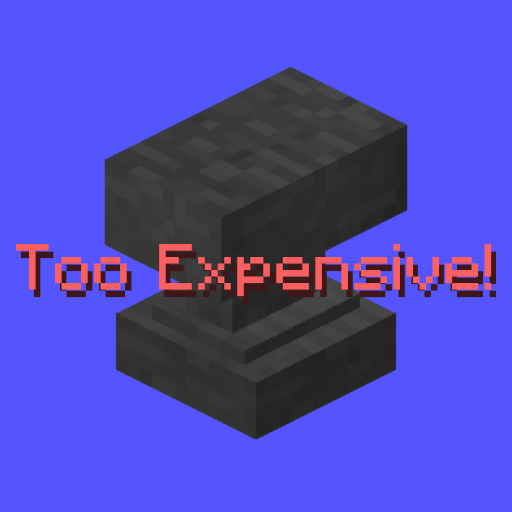 Too Expensive Removed logo