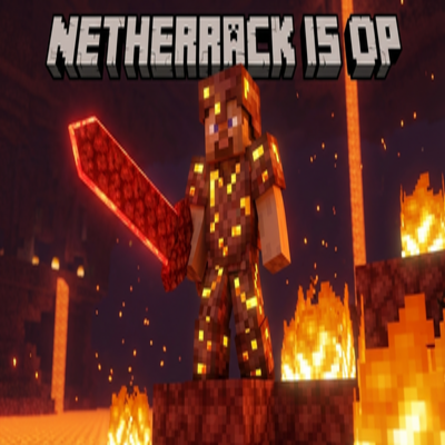 Netherrack Is OP logo